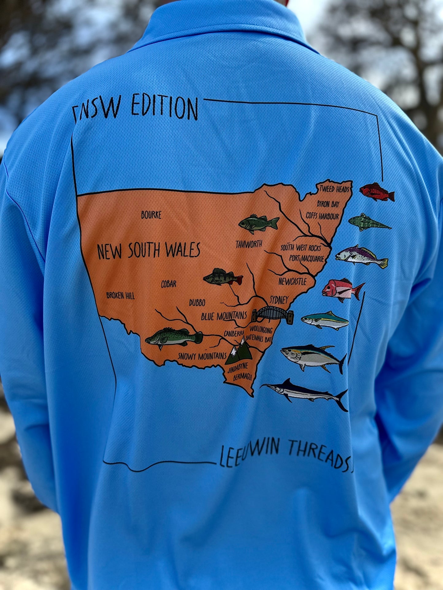 NSW Collared Fishing Shirt