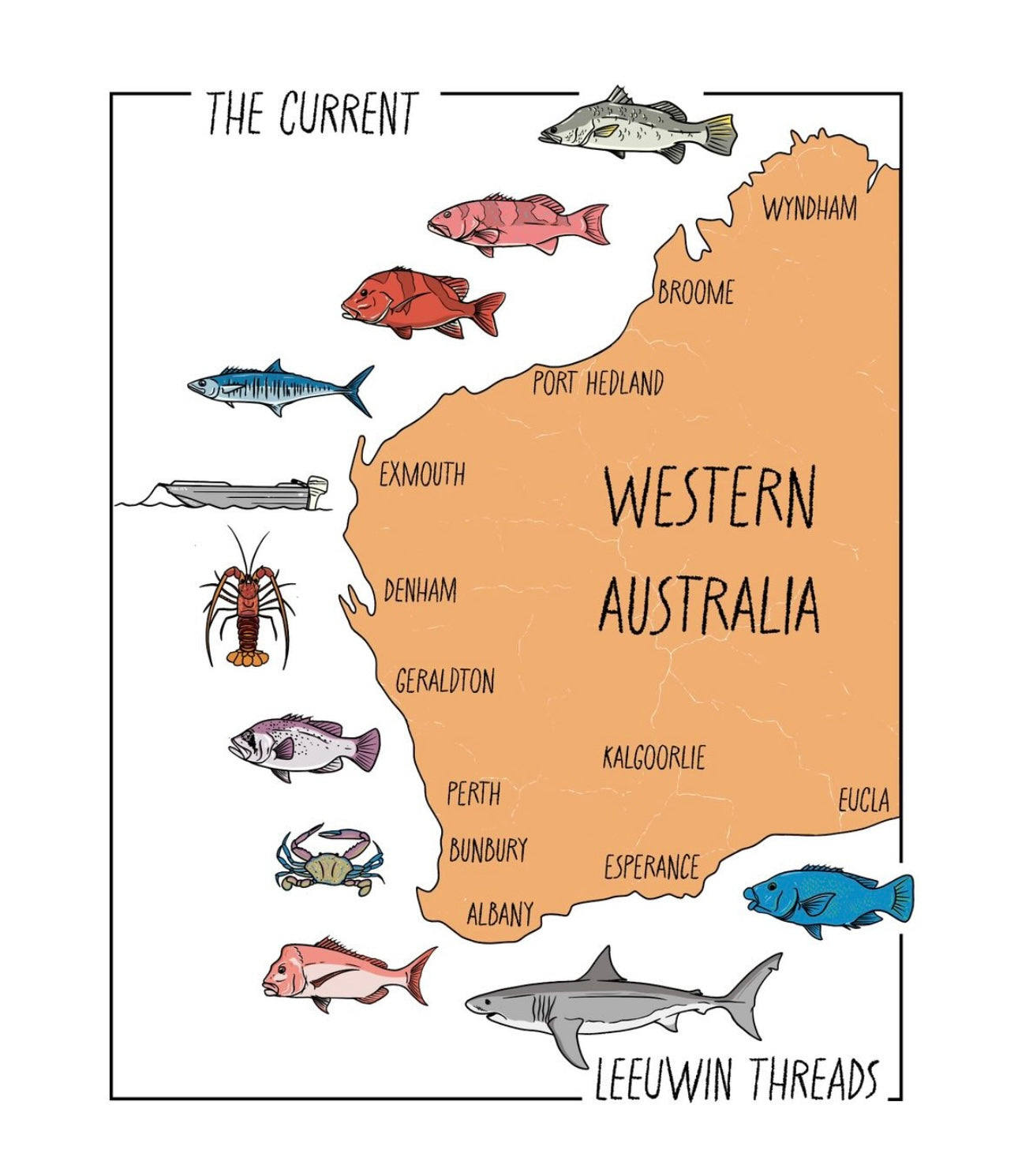 Leeuwin Current Tee